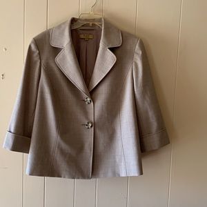 Tan Suit Jacket